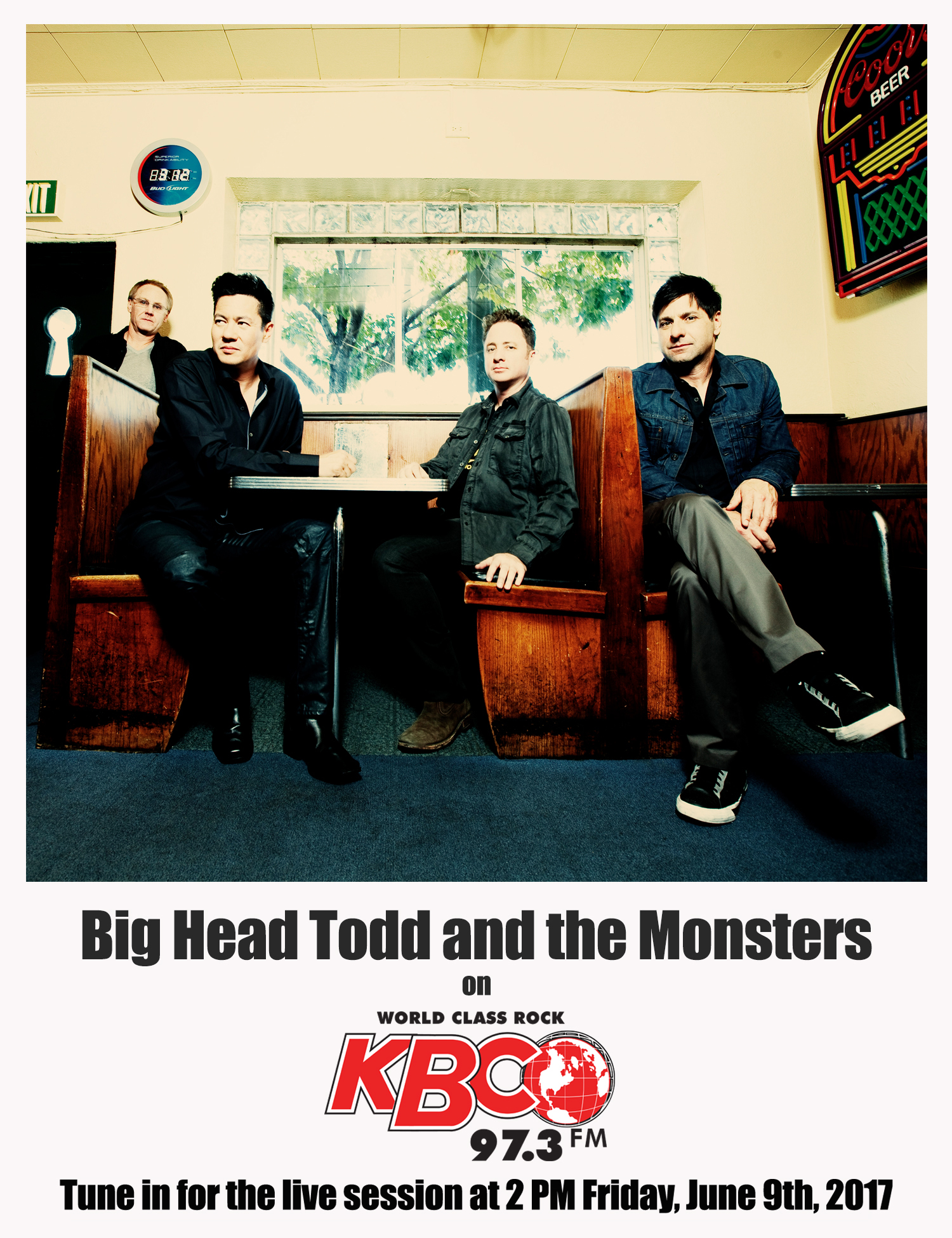 Big Head Todd returns to KBCO Studio C this FRIDAY!!