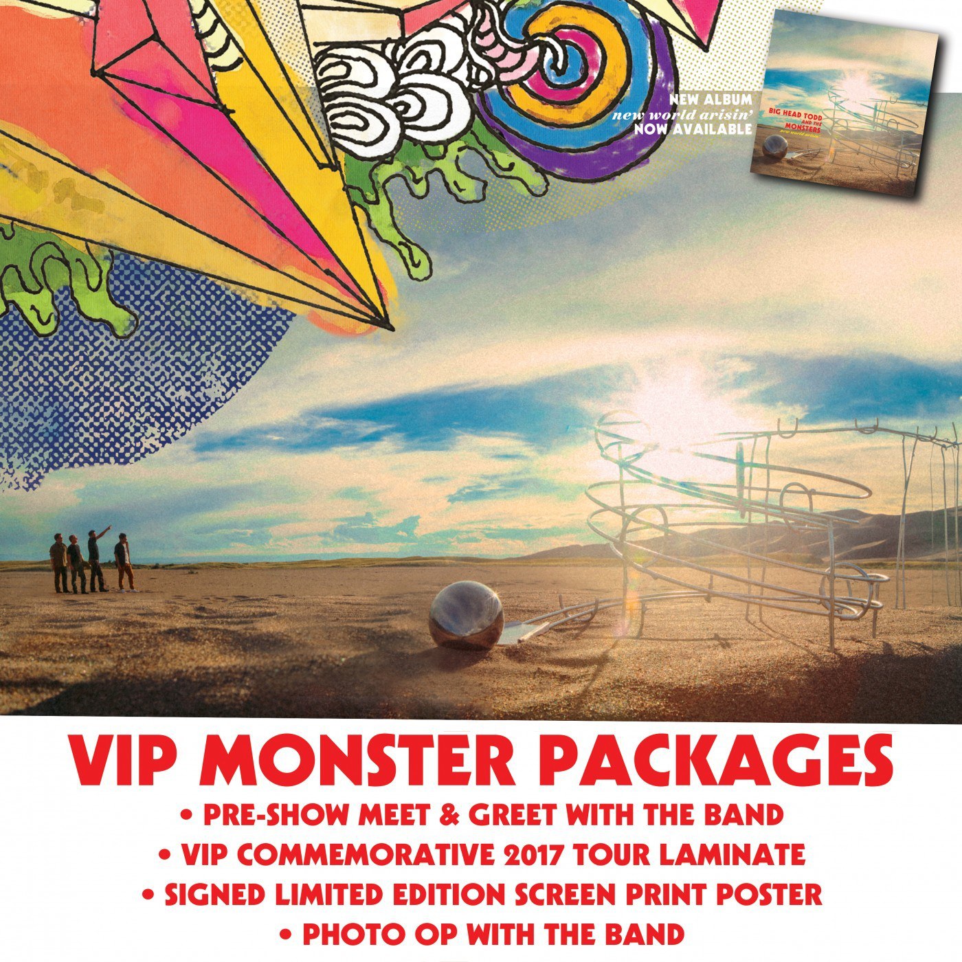 Grab your VIP Monster Packages for our North American Tour HERE!