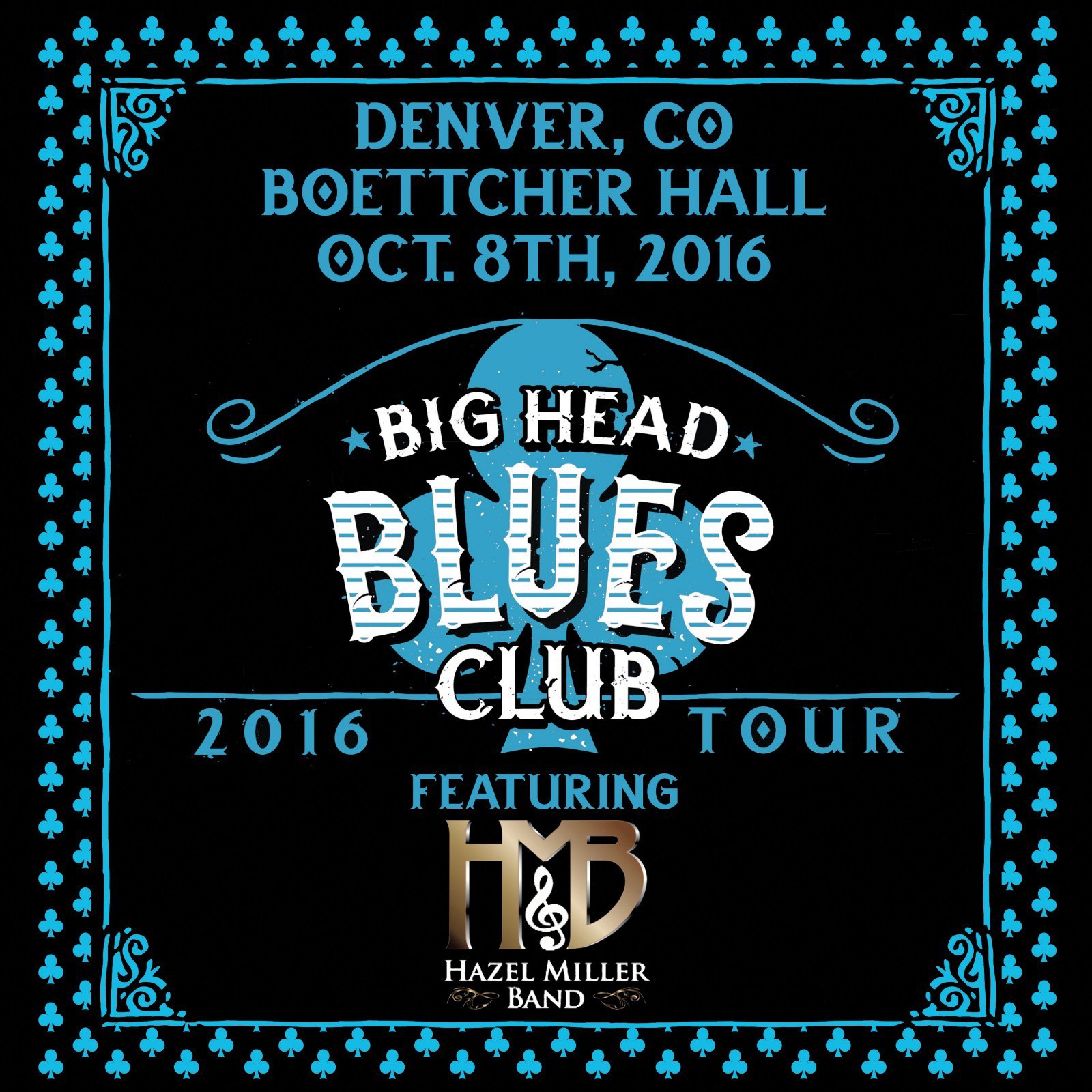 Hazel Miller Band to Join Big Head Blues Club in Denver on Oct 8th